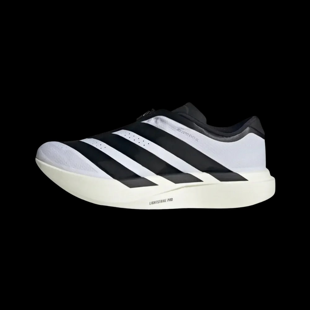 Adidas Adizero Evo SL Zip 'White Black' - HypeFly India View 3
