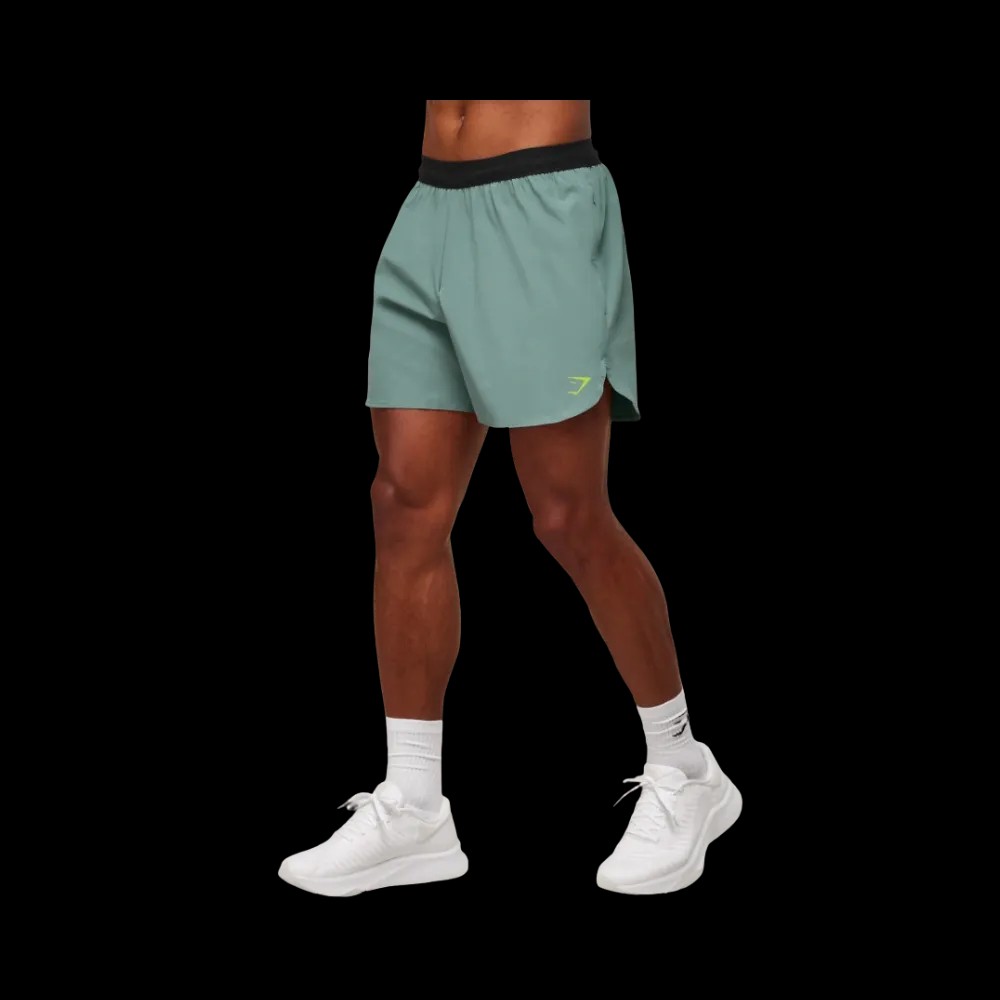 GymShark Fit Repeat 6" Shorts Celeste Blue - HypeFly India View 3