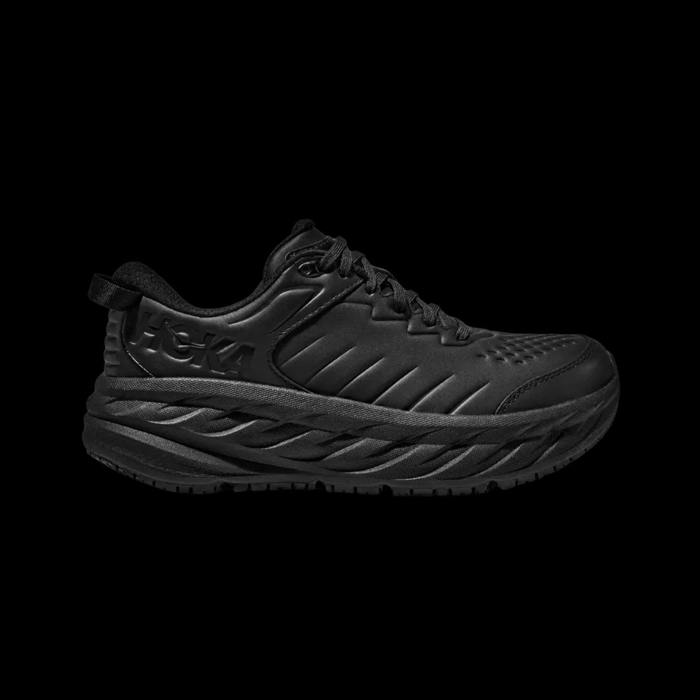 Hoka Bondi SR Black/Black - HypeFly India View 1