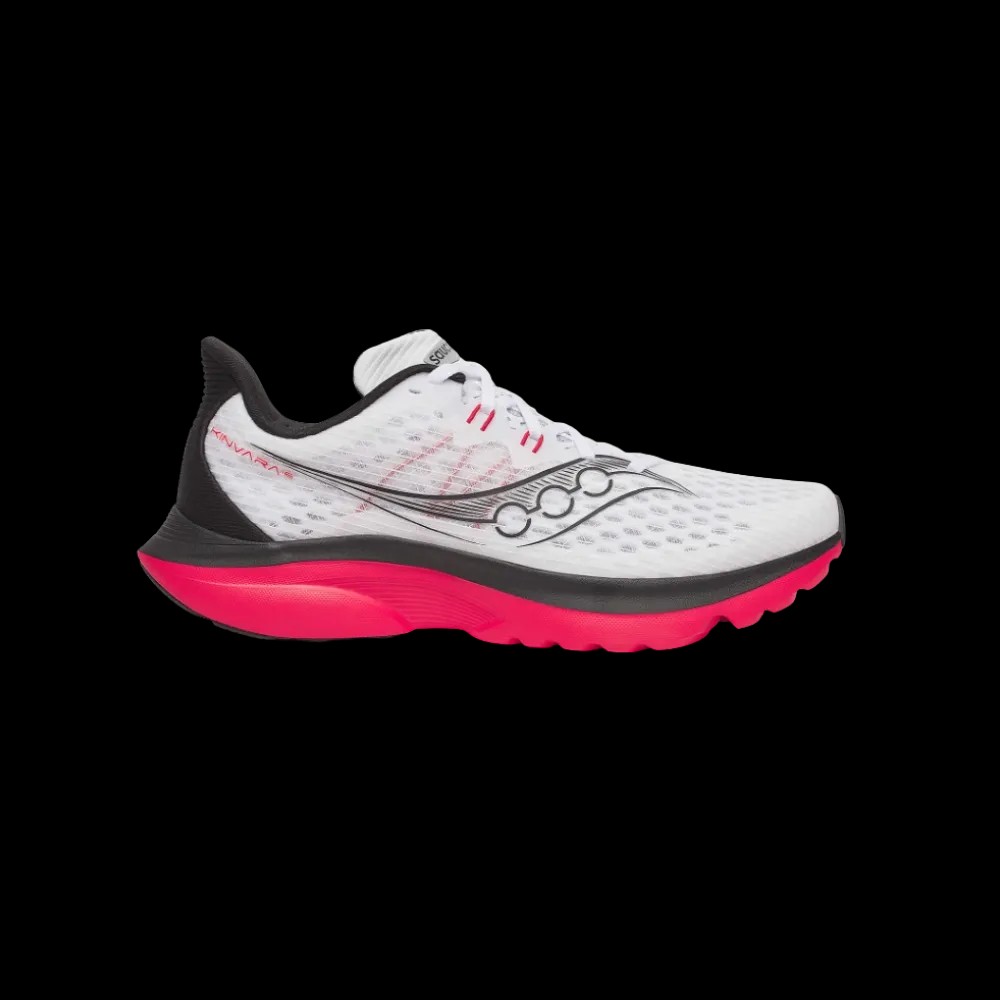 Saucony Kinvara 16 White | Red - HypeFly India View 1