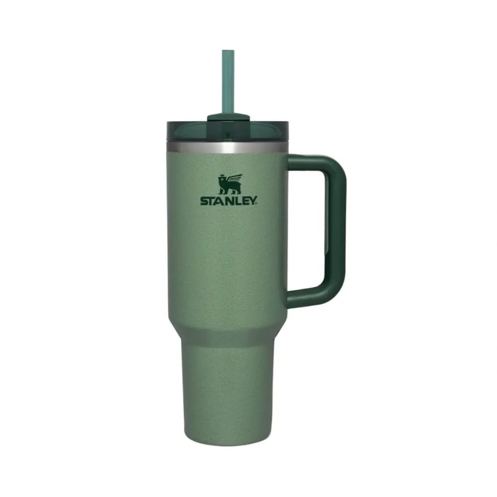 Stanley The Quencher H2.0 Flowstate Tumbler Hammertone Green Limited Edition - HypeFly India View 1