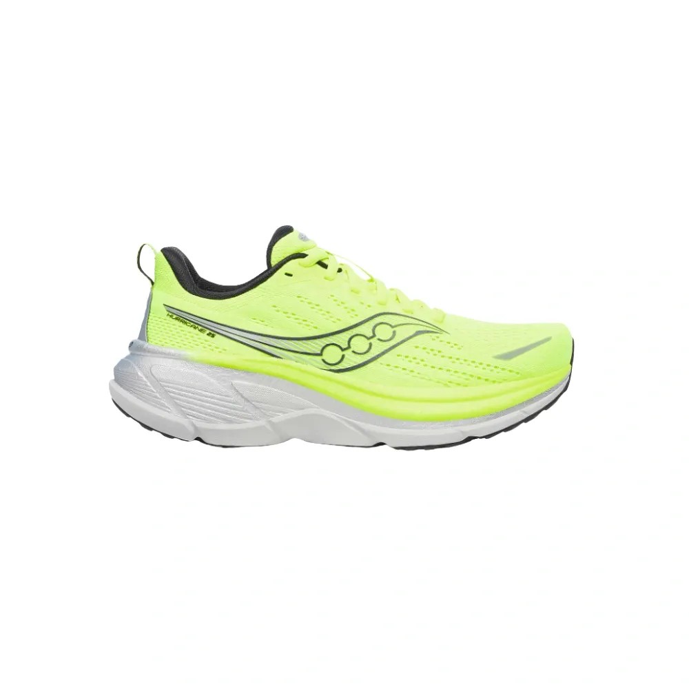 Saucony Hurricane 25 Citron | Black - HypeFly India View 1