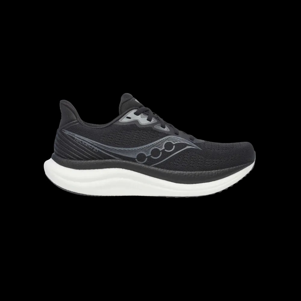Saucony Triumph 23 Black | White - HypeFly India View 1