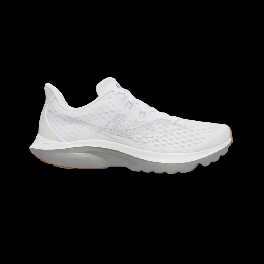 Saucony Kinvara 16 White | Gum - HypeFly India View 1