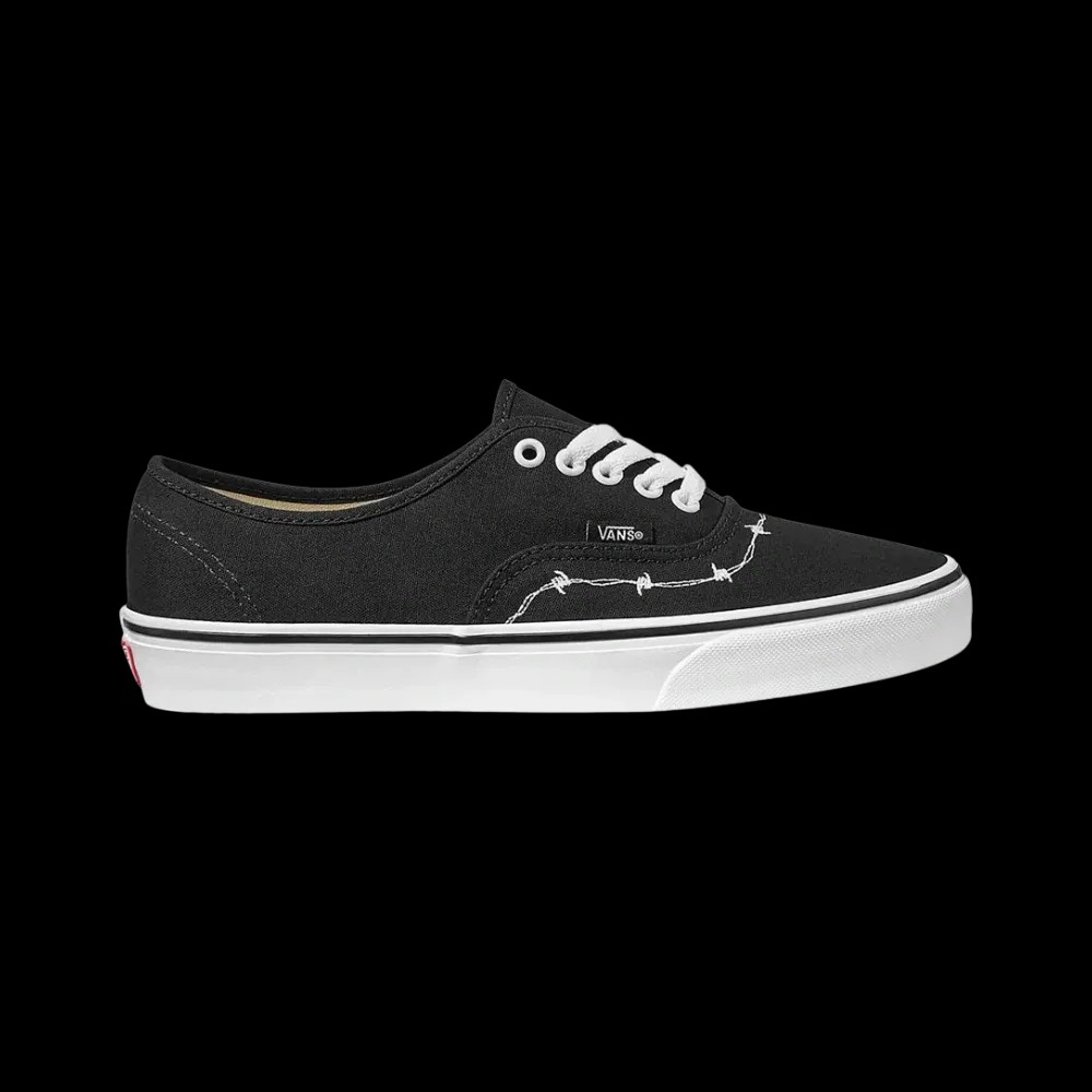 Vans Authentic Shoe Barbed Black - HypeFly India View 1