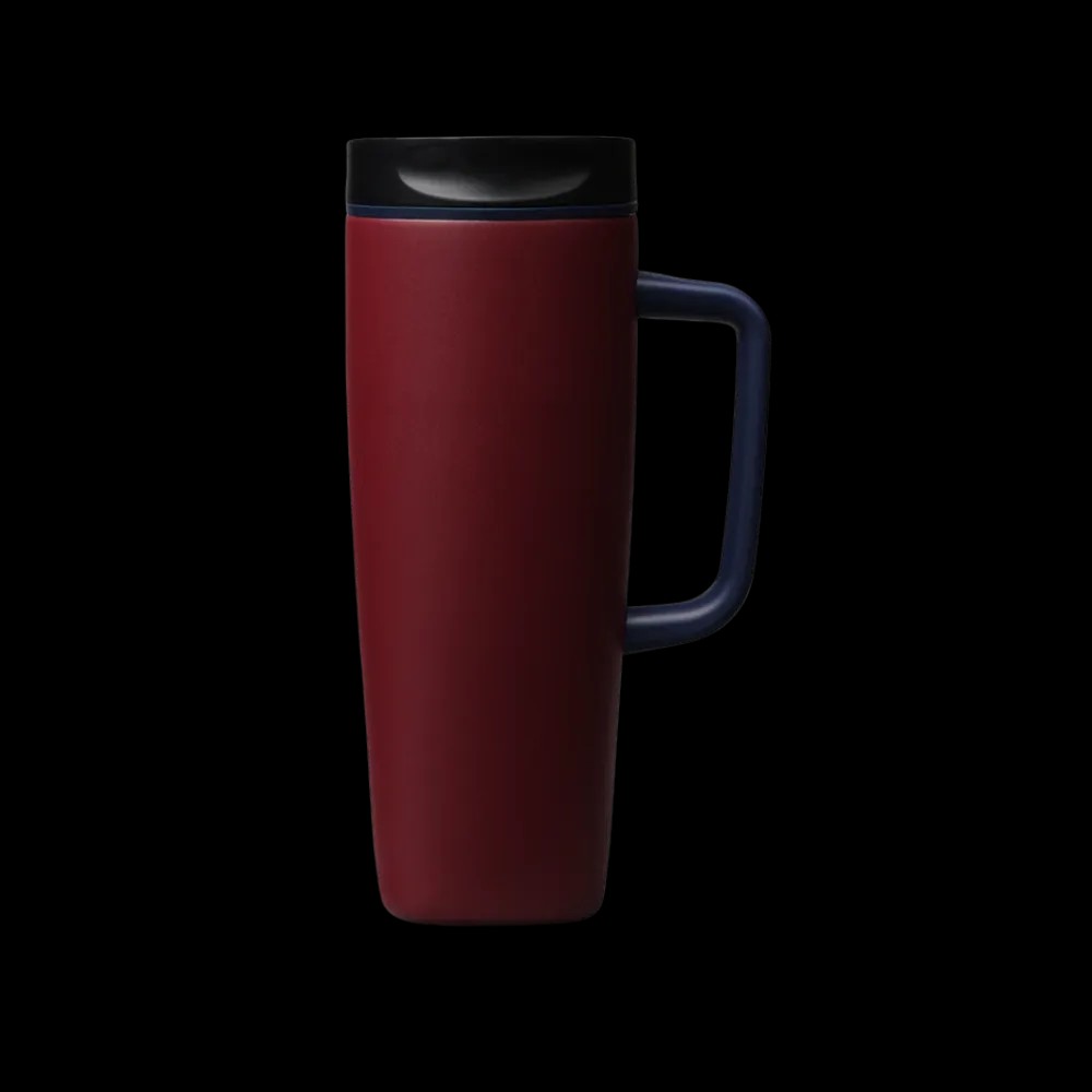 Owala Smoothsip-Slider-With-Handle 24oz "Burgundy Bay" - HypeFly India View 1