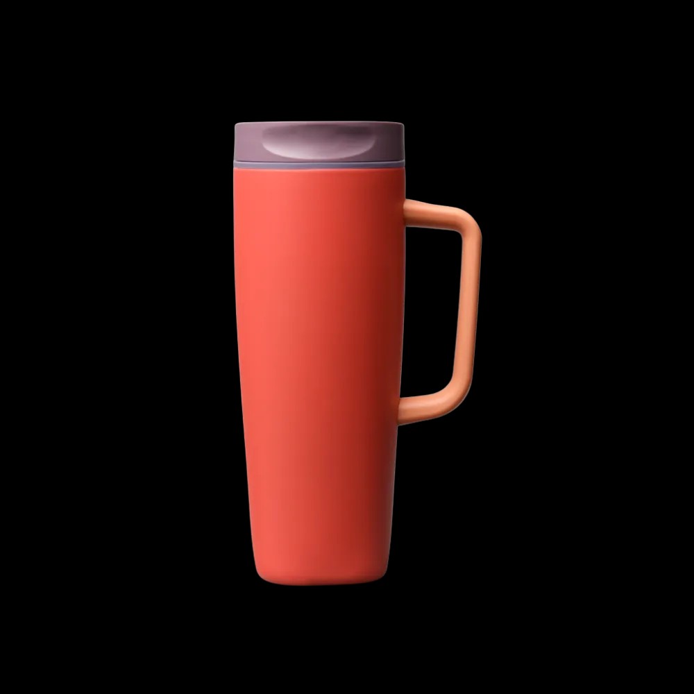 Owala Smoothsip-Slider-With-Handle 24oz "Terracotta Sunset" - HypeFly India View 1
