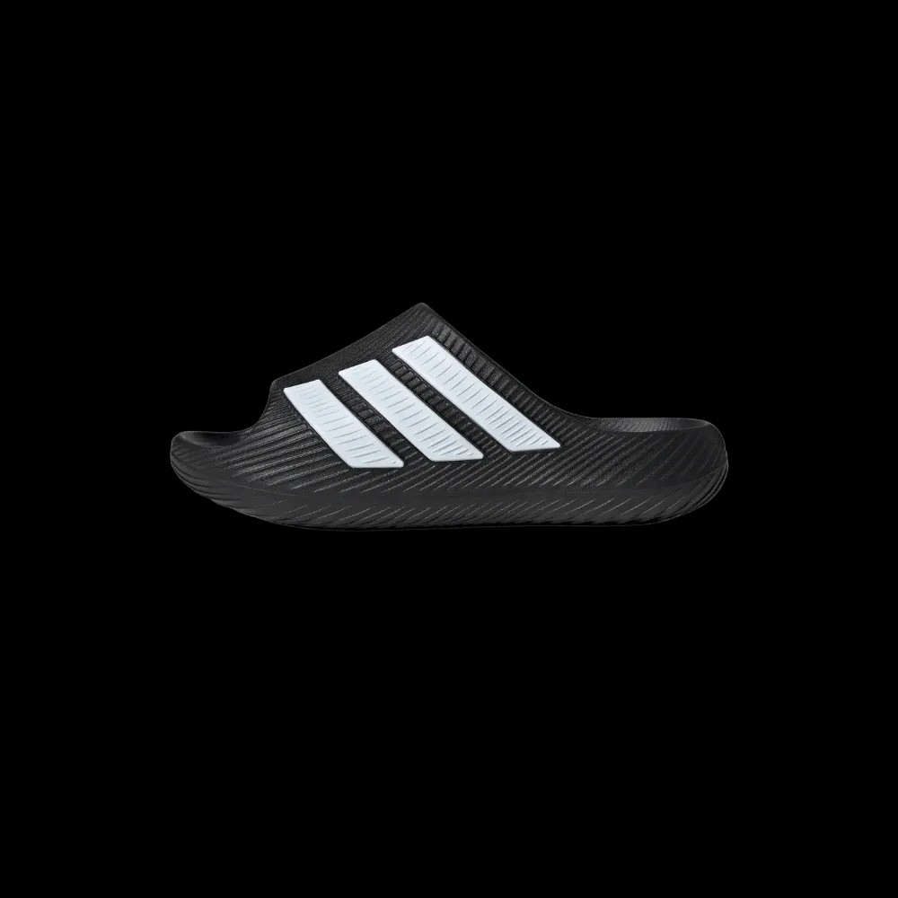 Adidas Purechill Slides Core Black White - HypeFly India View 4