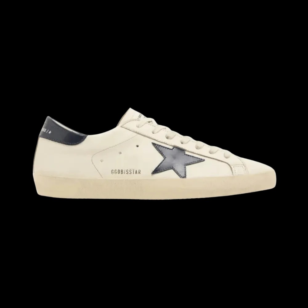 Golden Goose Superstar 'Beige Night Blue' - HypeFly India View 1