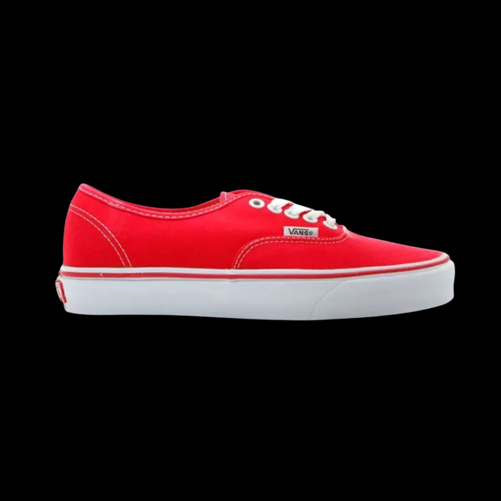 Vans Authentic Shoe Red - HypeFly India View 1