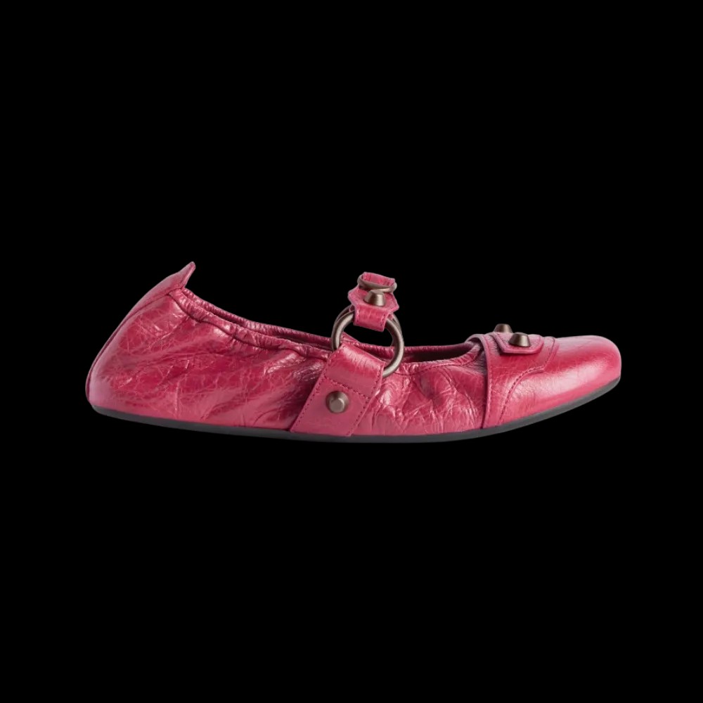 Balenciaga City Ballerina In Framboise - HypeFly India View 1
