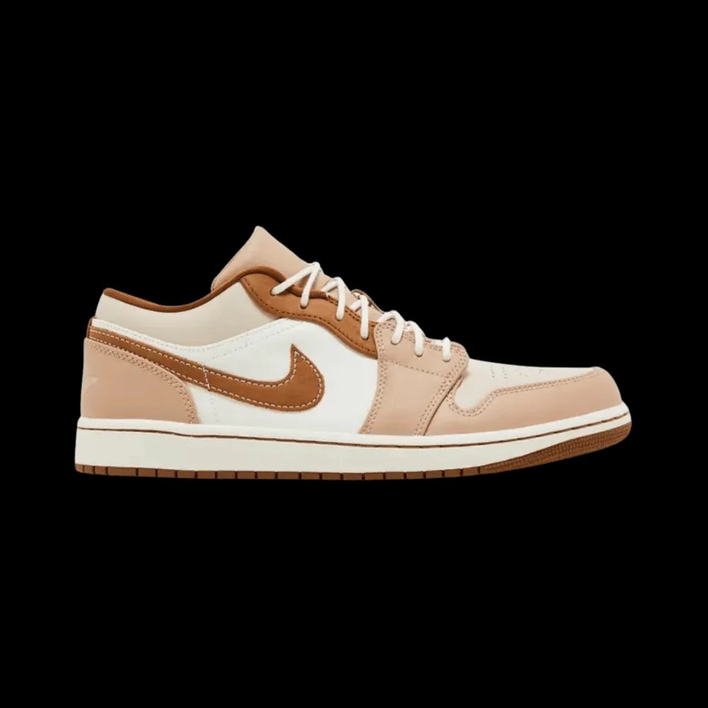 Air Jordan 1 Low Hemp Light British Tan - HypeFly India View 1