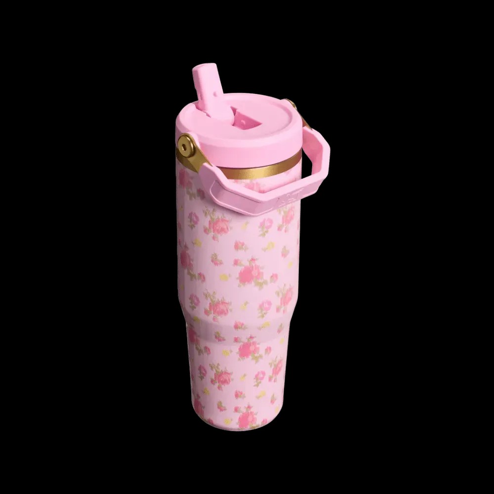 Stanley 1913 x LoveShackFancy IceFlow™ Flip Straw Tumbler 30oz IceFlow Ibiza Sunset - HypeFly India View 3