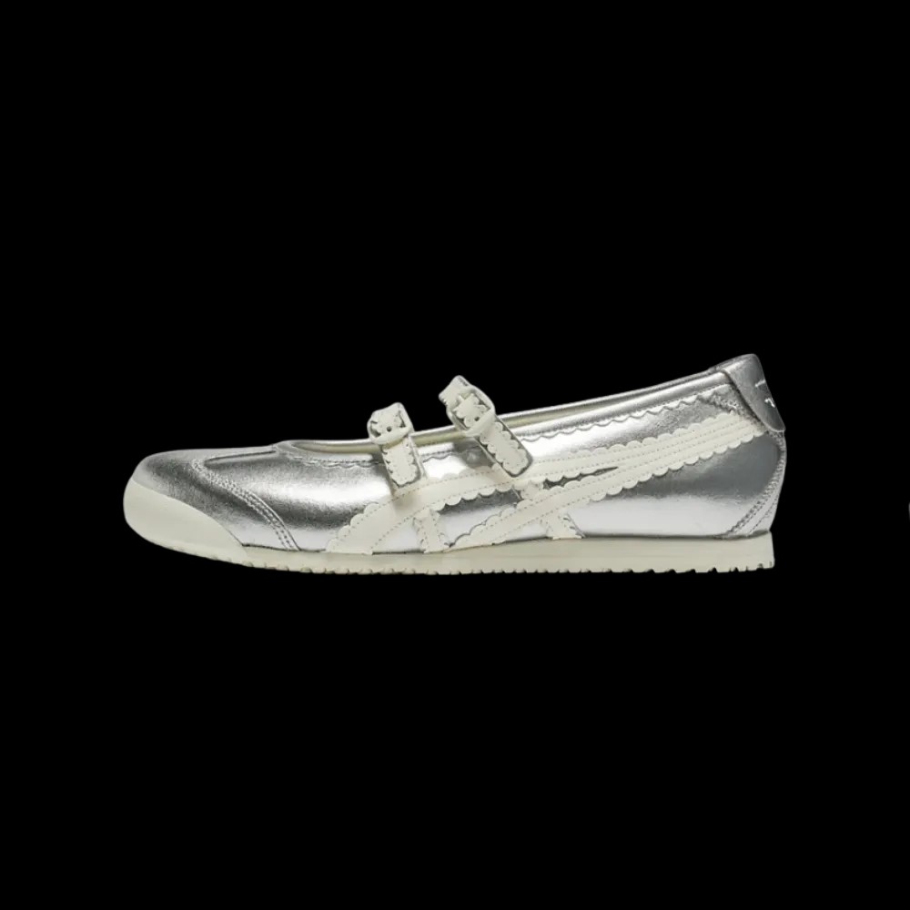 Onitsuka Tiger Mexico 66 TGRS Silver Cream (W) - HypeFly India View 2