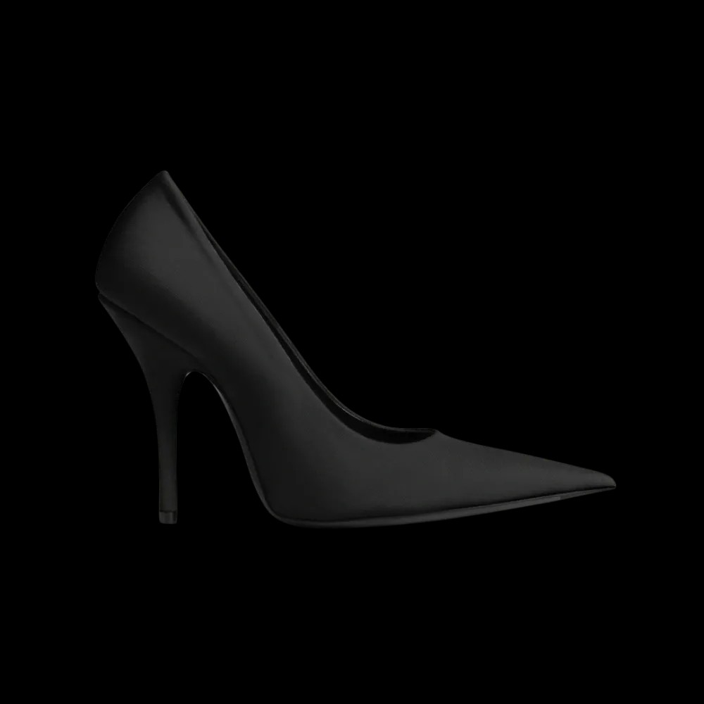 Balenciaga Knife Pump In Black - HypeFly India View 1