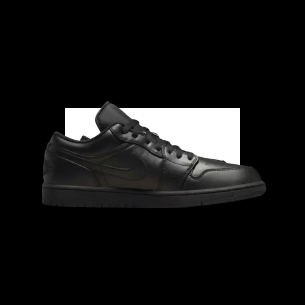 Air Jordan 1 Low 'Triple Black' - HypeFly India View 1