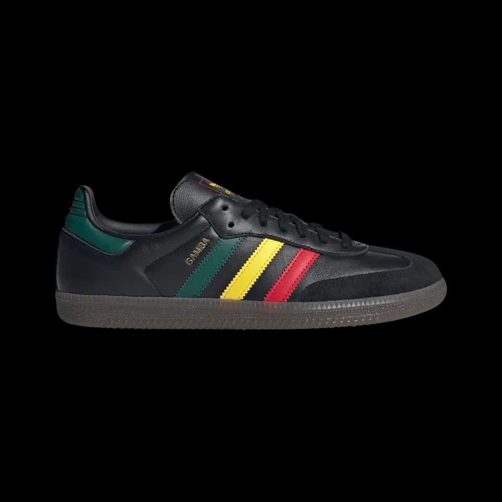 Adidas Samba OG 'Rasta - Black' - HypeFly India View 1