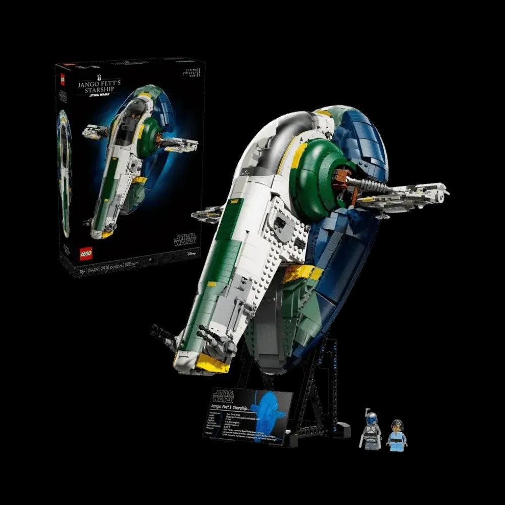 Lego Star Wars Jango Fett's Firespray-Class Starship - HypeFly India View 1