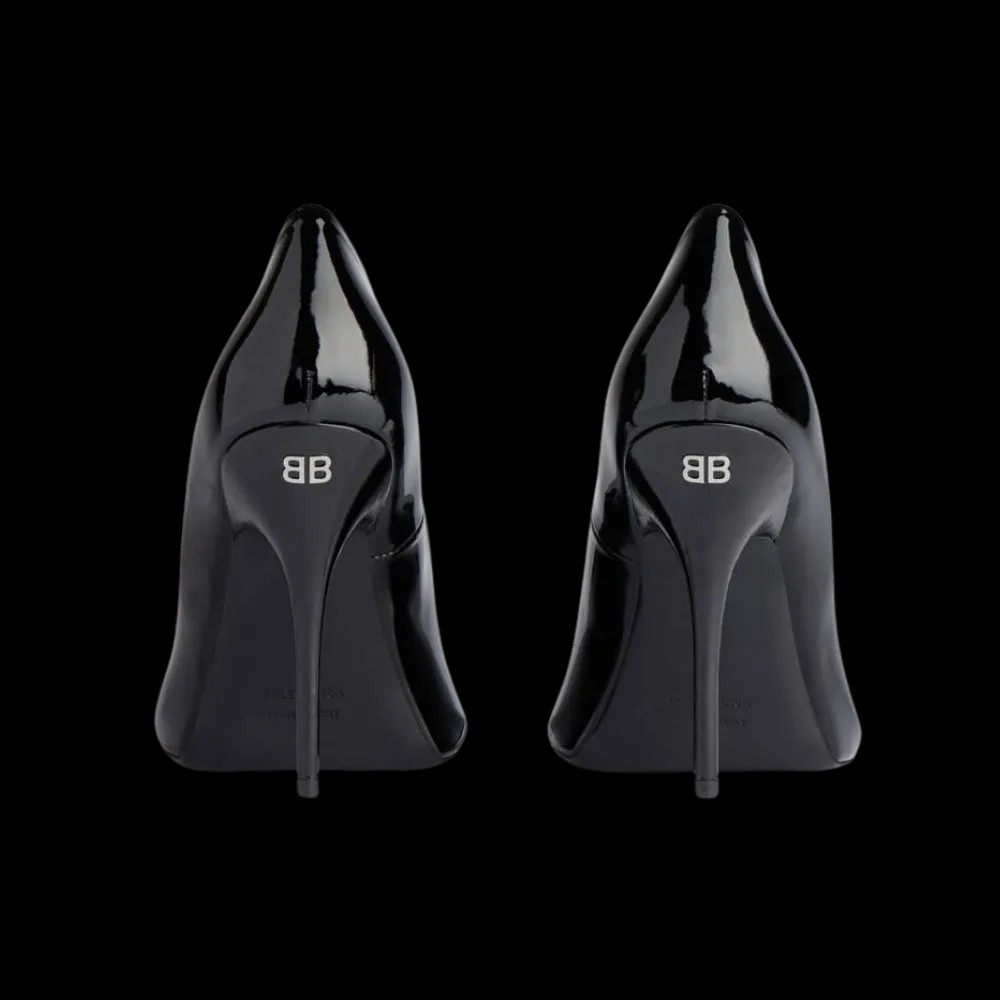 Balenciaga Avenue Pump In Black - HypeFly India View 2