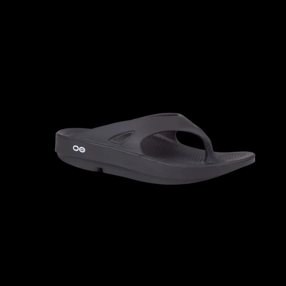 Oofos OOriginal Sandal - Black - HypeFly India View 3