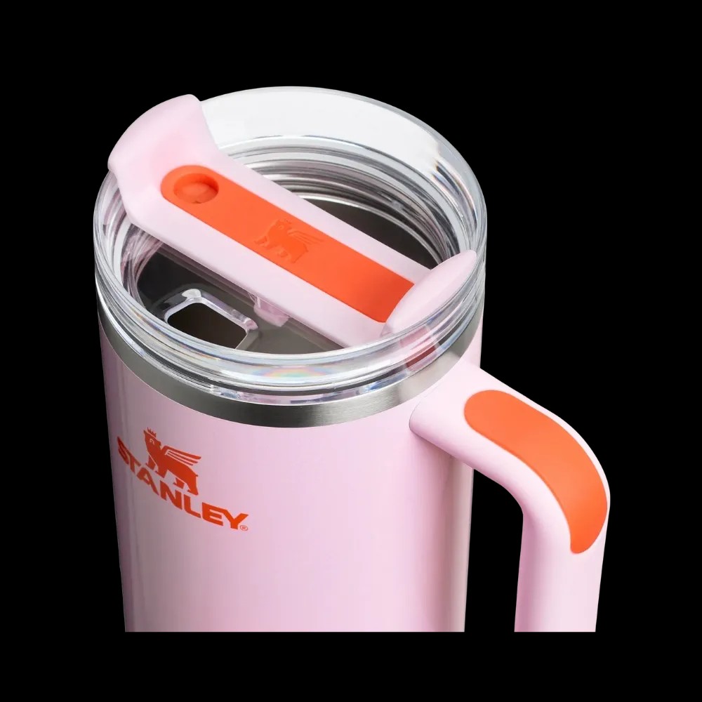 Stanley New Frequency Quencher H2.0 FlowState Tumbler (40OZ) Rose Petal Shimmer - HypeFly India View 3