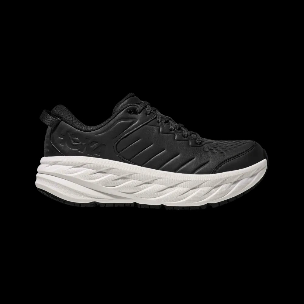 Hoka Bondi SR Carbon Black/White - HypeFly India View 1