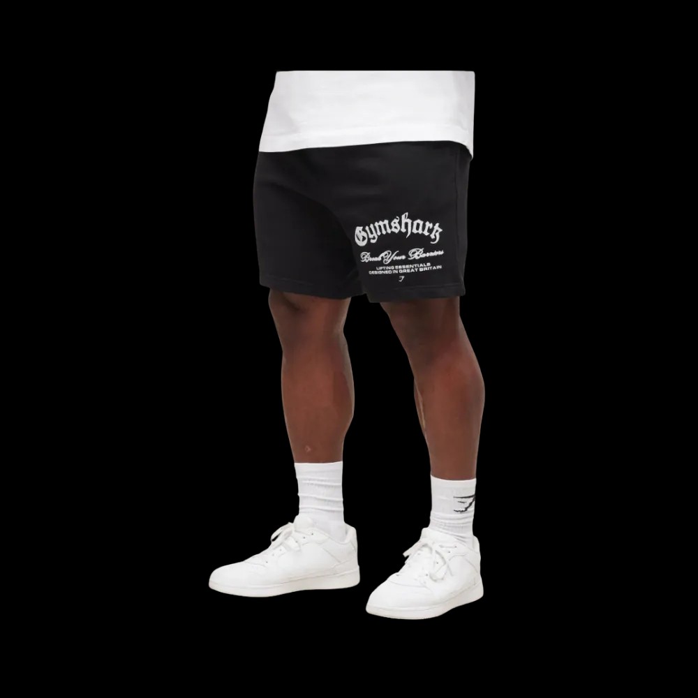 Gymshark Break Your Barriers Shorts Oversized Black - HypeFly India View 2