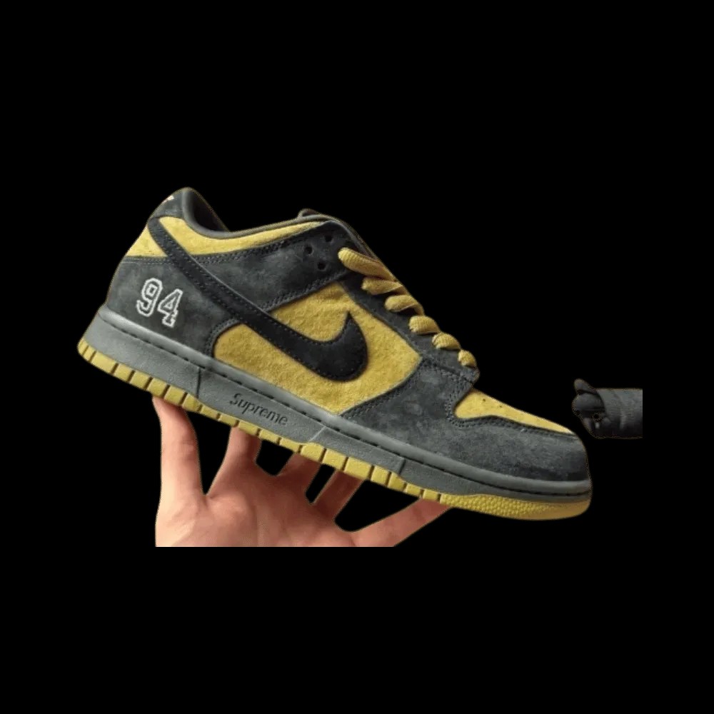 Nike Supreme x Dunk Low SB 'Camper Green' - HypeFly India View 3