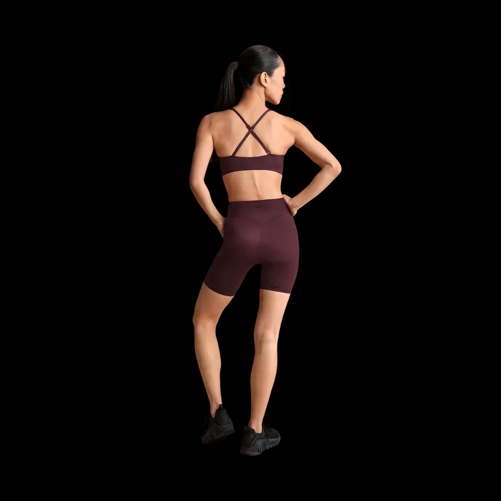 Nike x Skims Shine Women's V-Neck Bra CURRANT - HypeFly India View 3