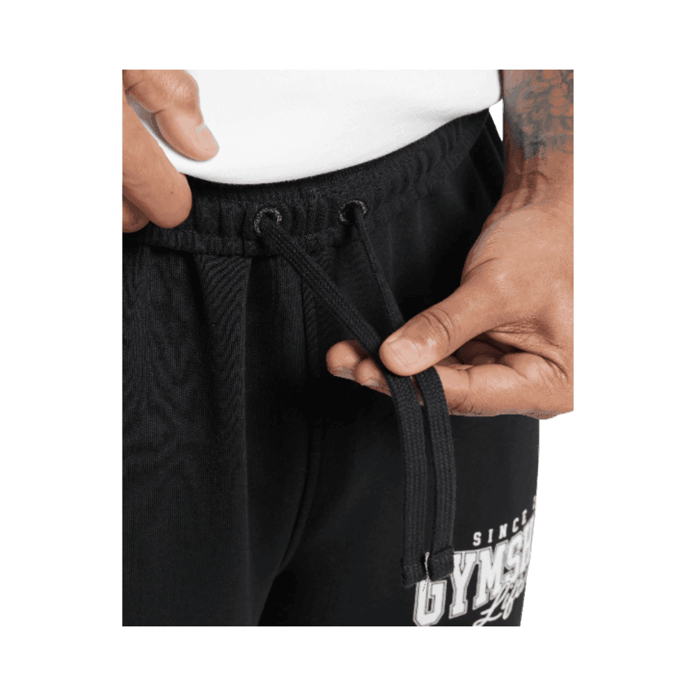 Gymshark Lifting Essentials Straight Leg Pant Black - HypeFly India View 3