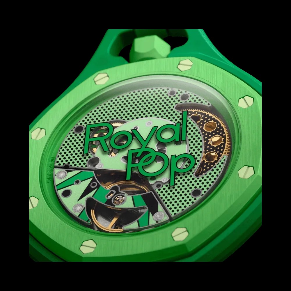 Swatch x Audemars Piguet AP - Royal Pop “Green Eight” - HypeFly India View 4