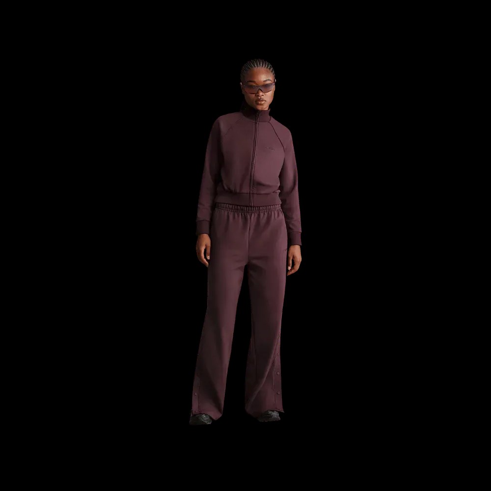 Nike X Skims Women's Side-Snap Pants CURRANT - HypeFly India View 1