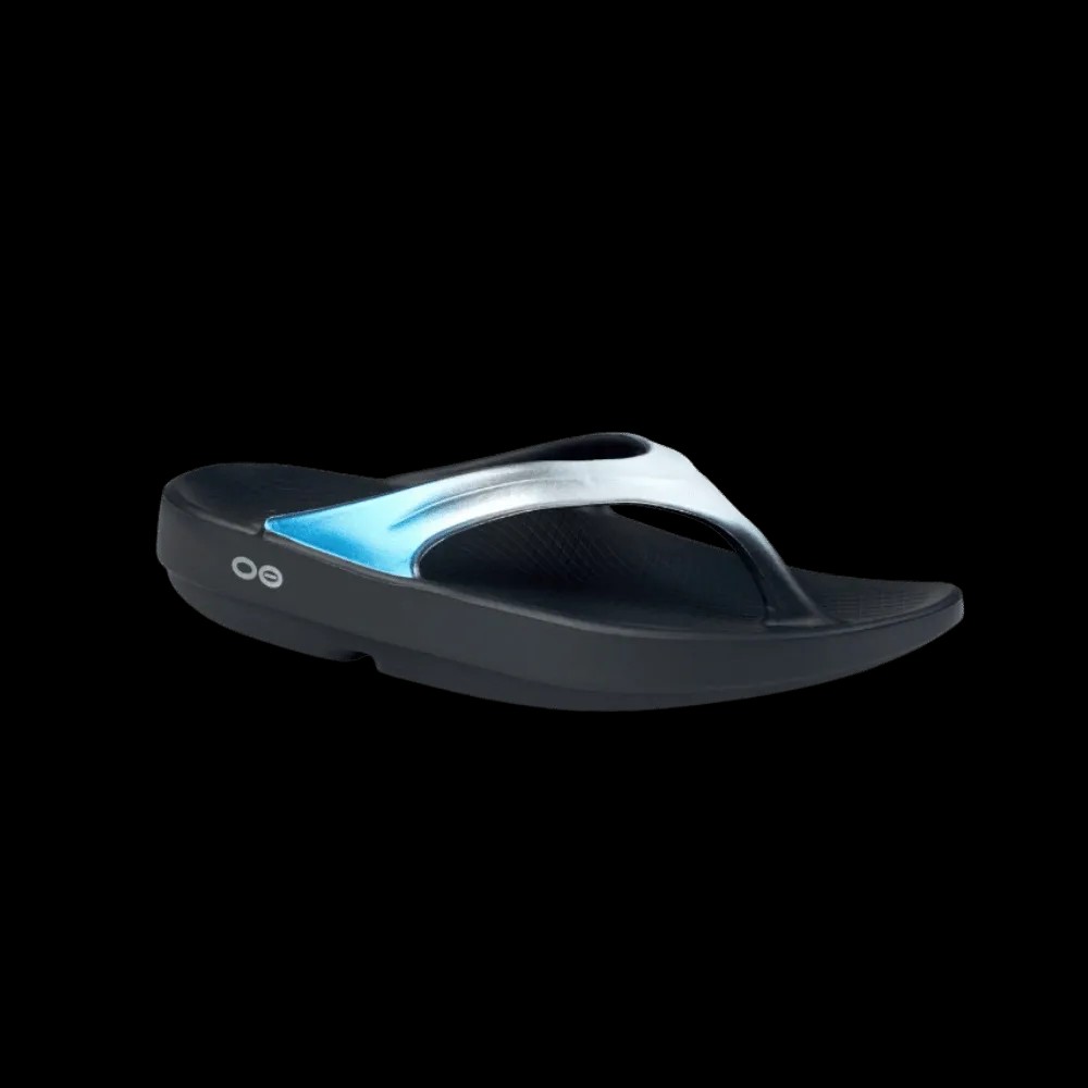 Oofos OOlala Luxe Sandal -Frost - HypeFly India View 2
