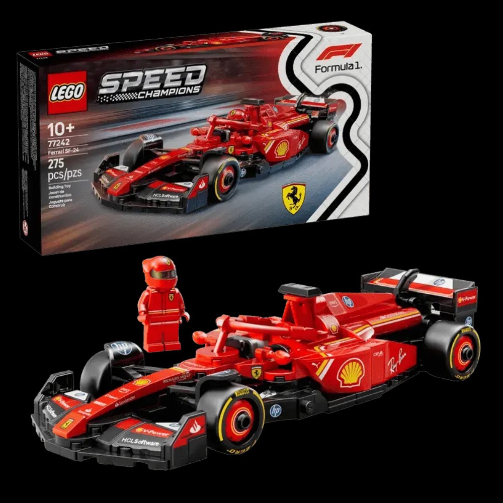 LEGO Ferrari SF-24 F1 Race Car - HypeFly India View 1