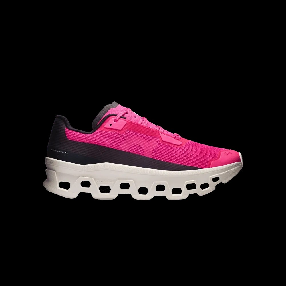 On Running Cloudmonster Void Pink Ivory - HypeFly India View 1