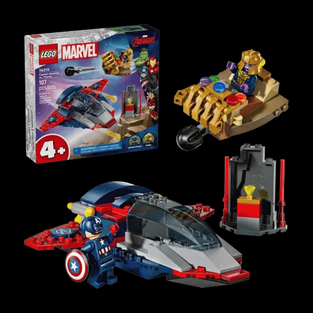Lego Marvel Captain America vs. Thanos - HypeFly India View 1