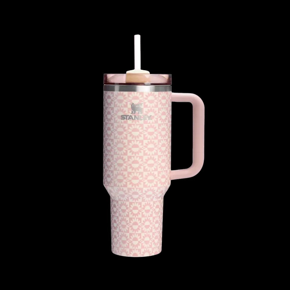 Stanley Tumbler Mug 40 OZ Peach Whip Sunflower - HypeFly India View 1