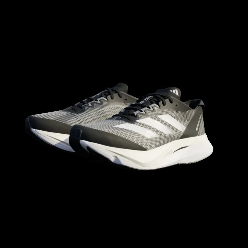 Adidas Adizero Boston 12 'Black White' - HypeFly India View 2