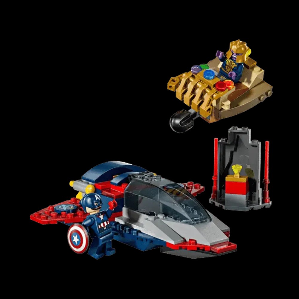 Lego Marvel Captain America vs. Thanos - HypeFly India View 2