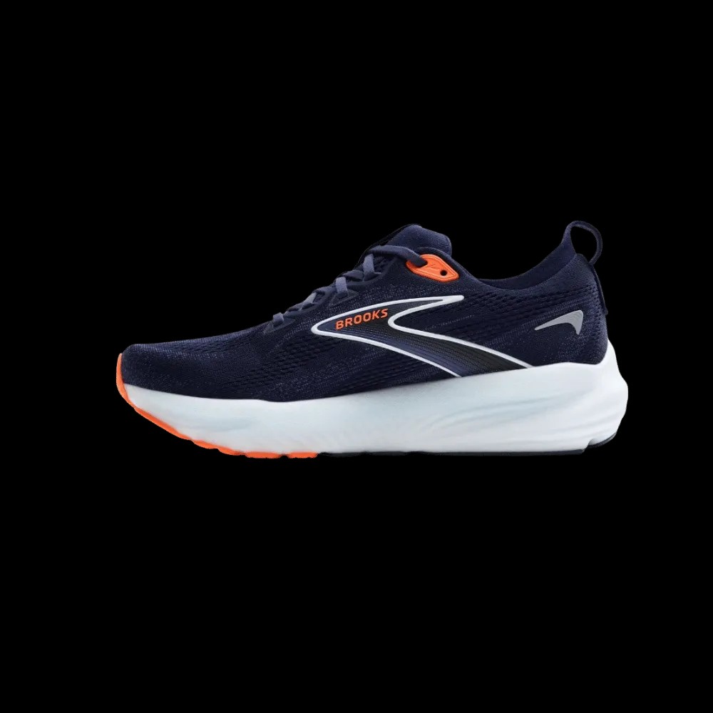 Brooks Glycerin 22 Peacoat Blue Ribbon Orange - HypeFly India View 3