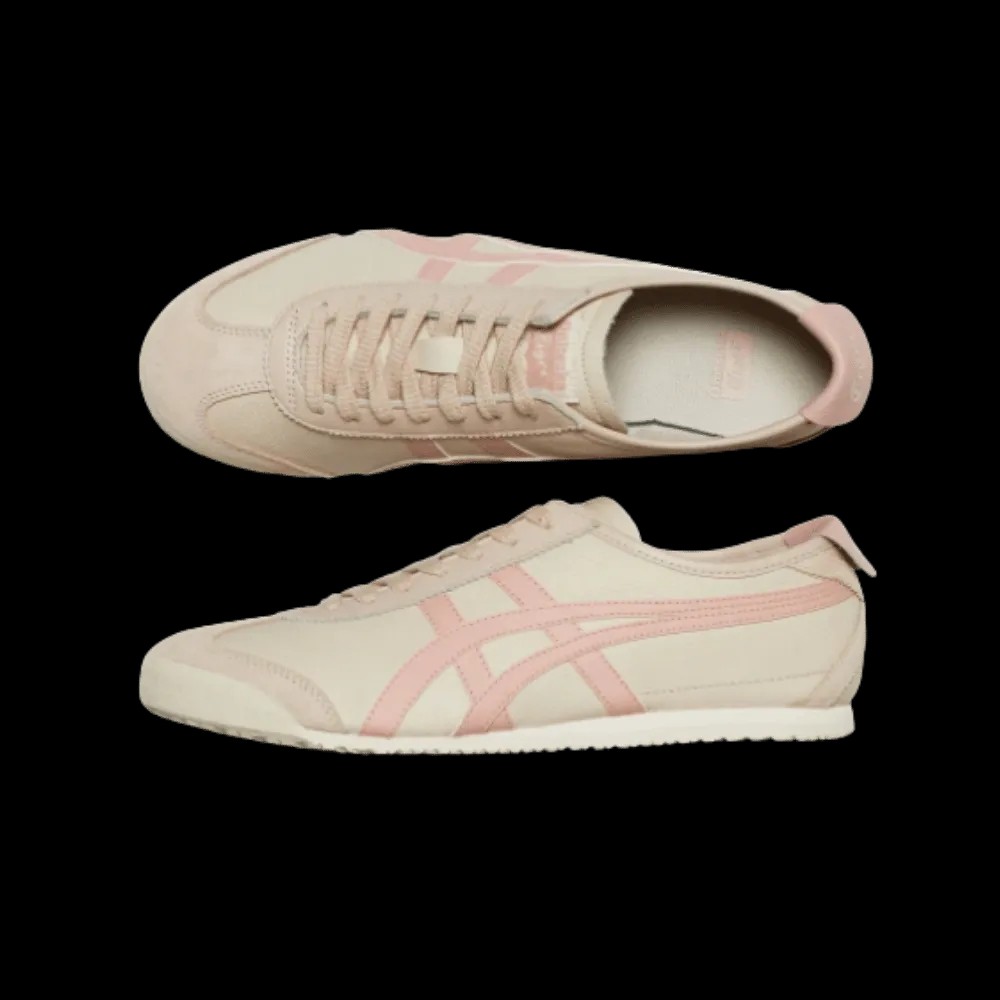 Onitsuka Tiger Mexico 66 Oatmeal Ginger Peach - HypeFly India View 2
