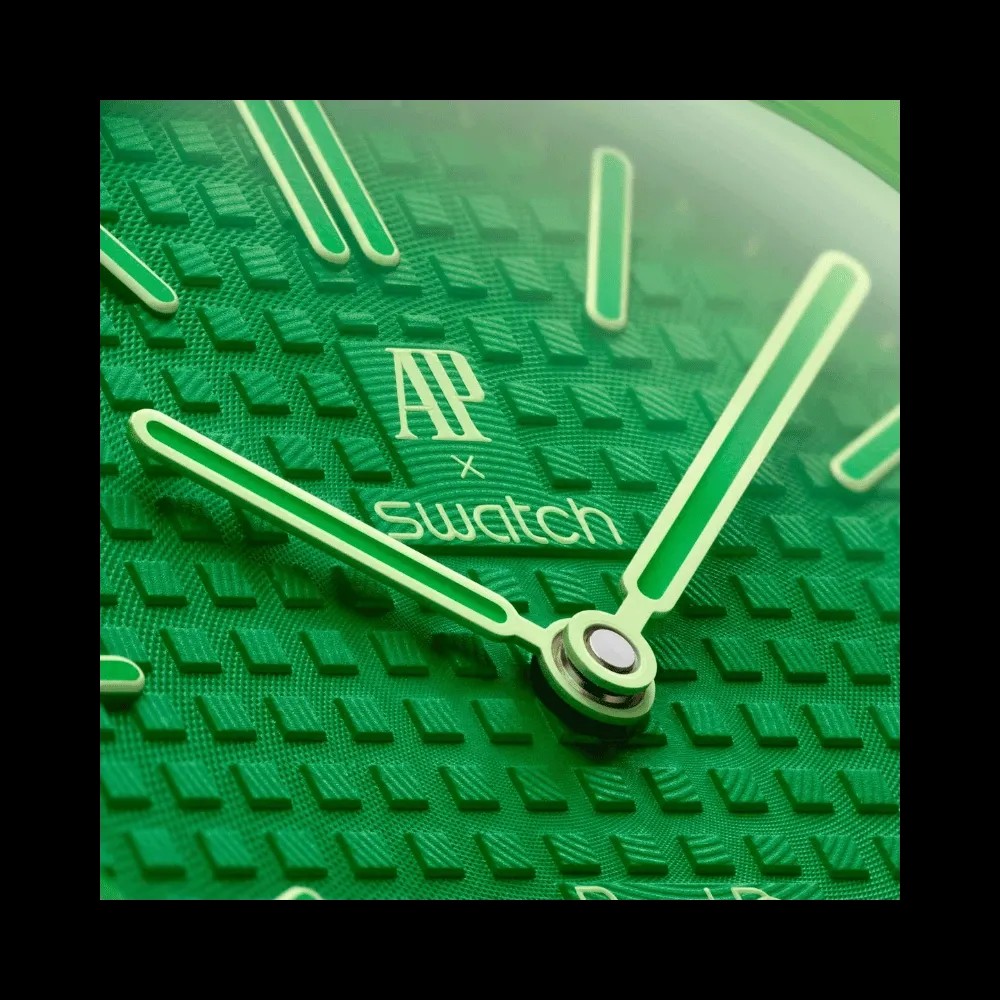 Swatch x Audemars Piguet AP - Royal Pop “Green Eight” - HypeFly India View 3