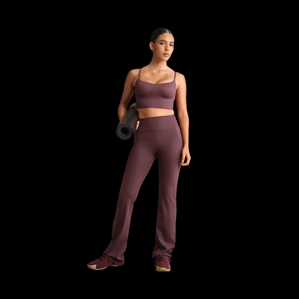 Nike X Skims Matte Women's Cami Longline Bra CURRANT - HypeFly India View 2