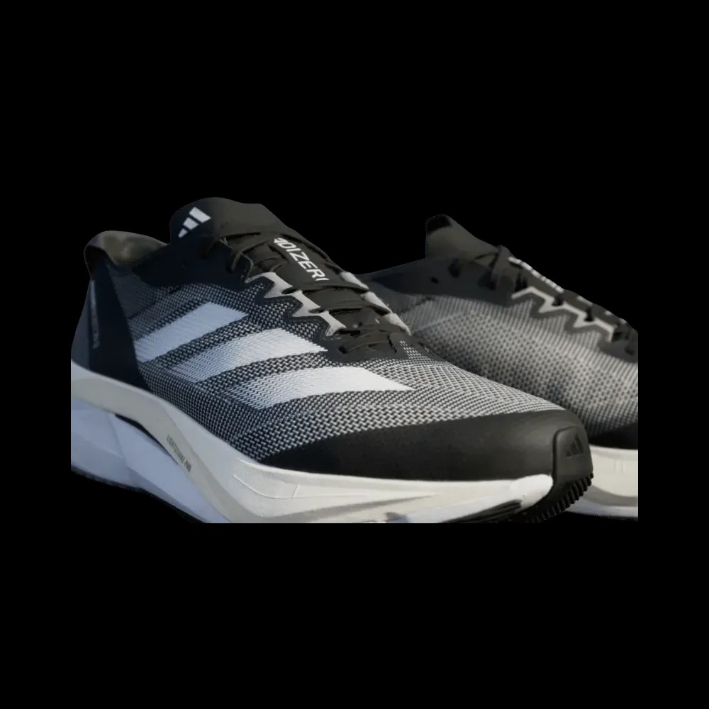 Adidas Adizero Boston 12 'Black White' - HypeFly India View 4