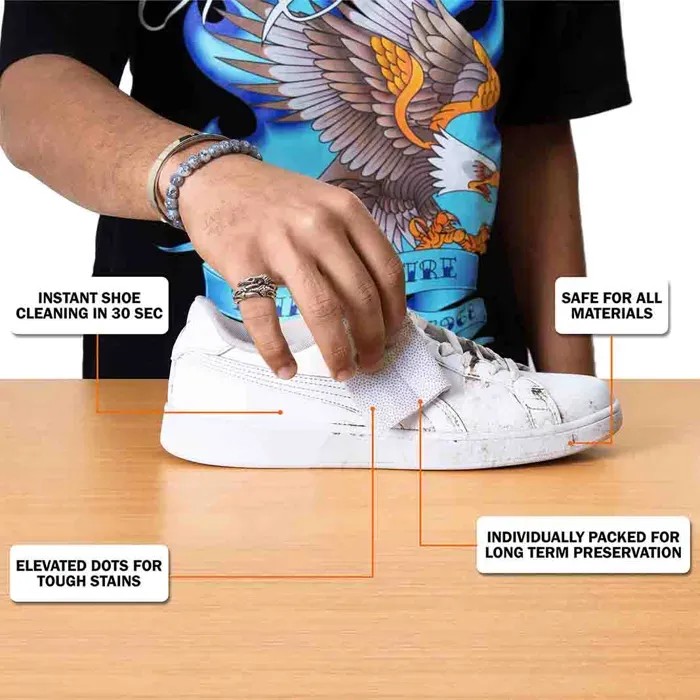 Shoe Cleaning Wipes | Sneaker Wipes - HypeFly India View 5