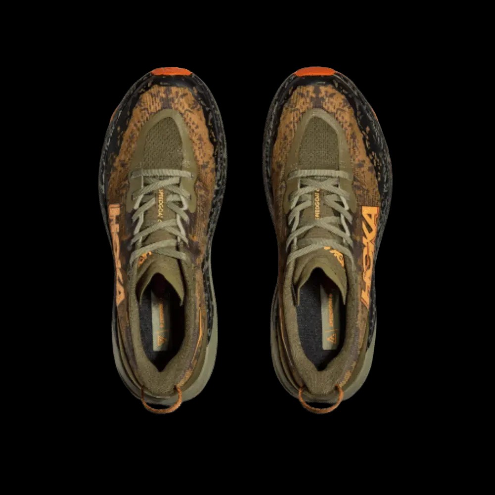 Hoka Speedgoat 6 antique olive / squash - HypeFly India View 2