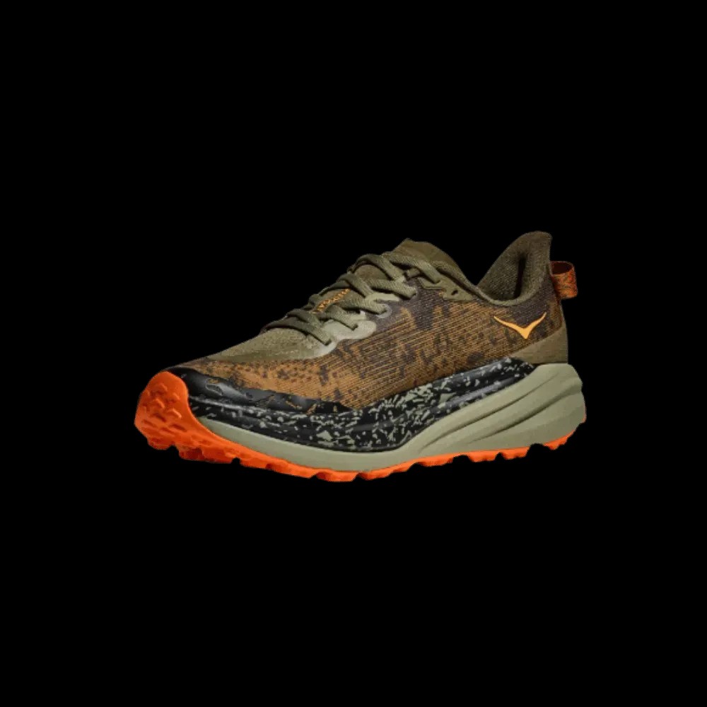 Hoka Speedgoat 6 antique olive / squash - HypeFly India View 3