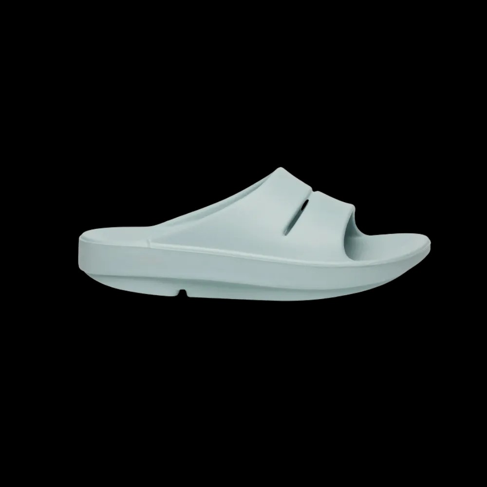 Oofos OOahh Slide Sandal Mist - HypeFly India View 1