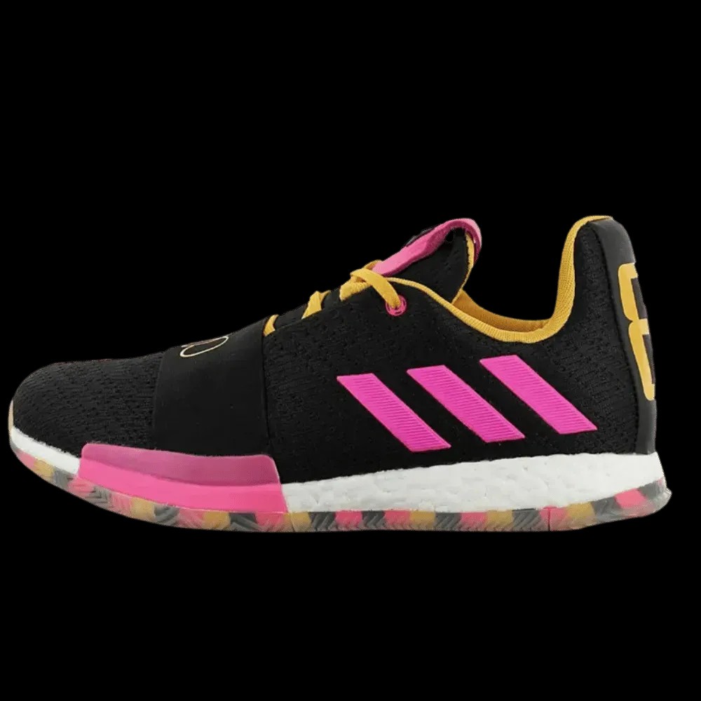 Adidas Harden Vol. 3 'Black Shock Pink' - HypeFly India View 3