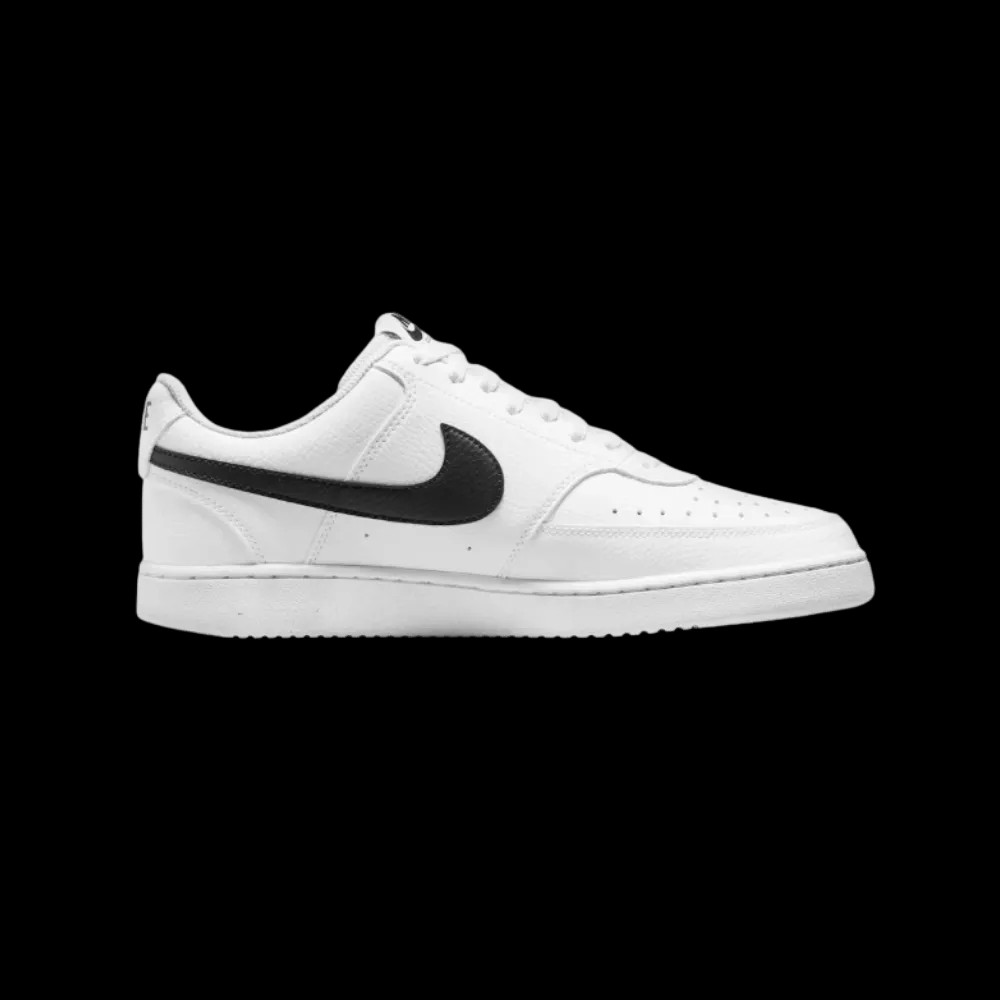 Nike Court Vision Low Next Nature 'White Black' - HypeFly India View 1